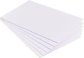 BENECREAT 6 Planchas de Espuma Blanca 2/3mm