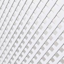 Celosía PVC Blanco 1x2 m - Decoración Exterior Nortene