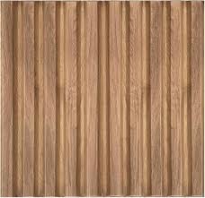 Paneles 3D PVC Marrón - Diseño Listones de Madera