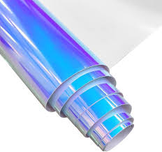 Rollo de Tela de Vinilo Holográfico 30x135 cm